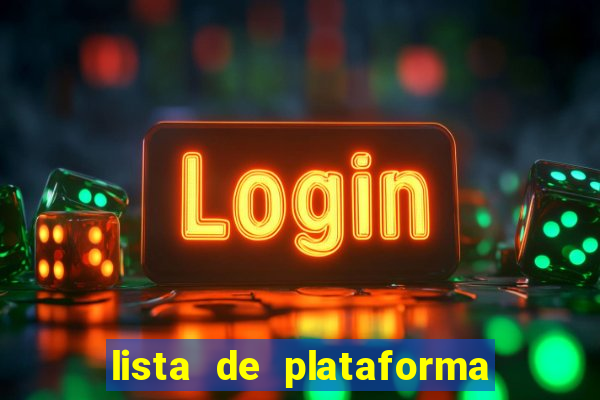 lista de plataforma de jogos